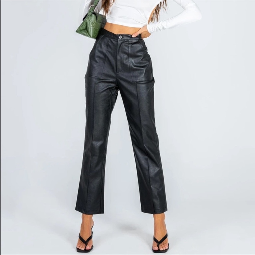 Princess Polly encore faux leather pants